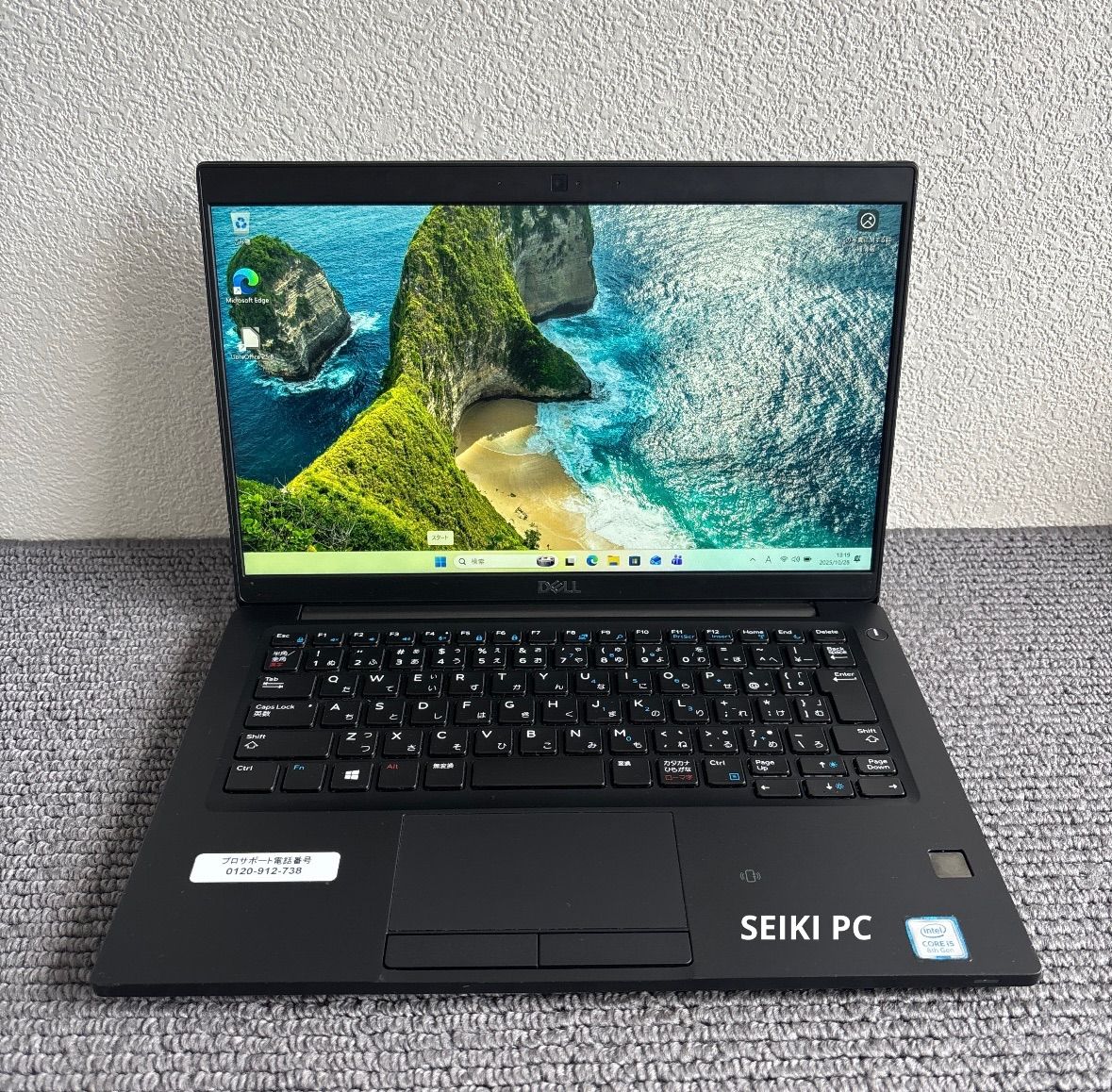DELL latitude 7390 i5-8250U メモリ8GB SSD 256GB Win11 指紋認証