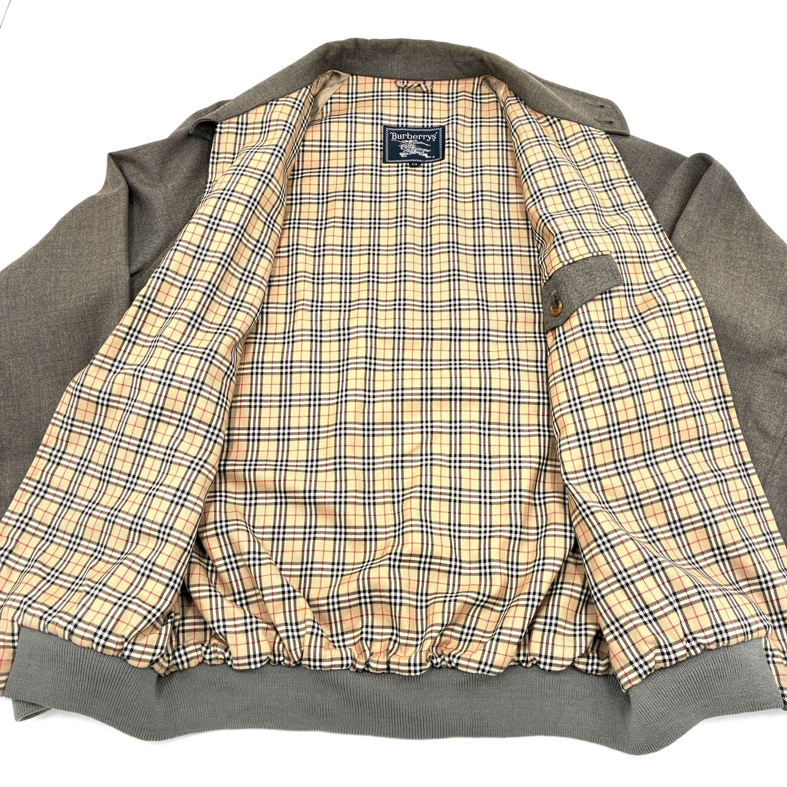 Burberrys バーバリーズ ヴィンテージ ジップ ウールブルゾン