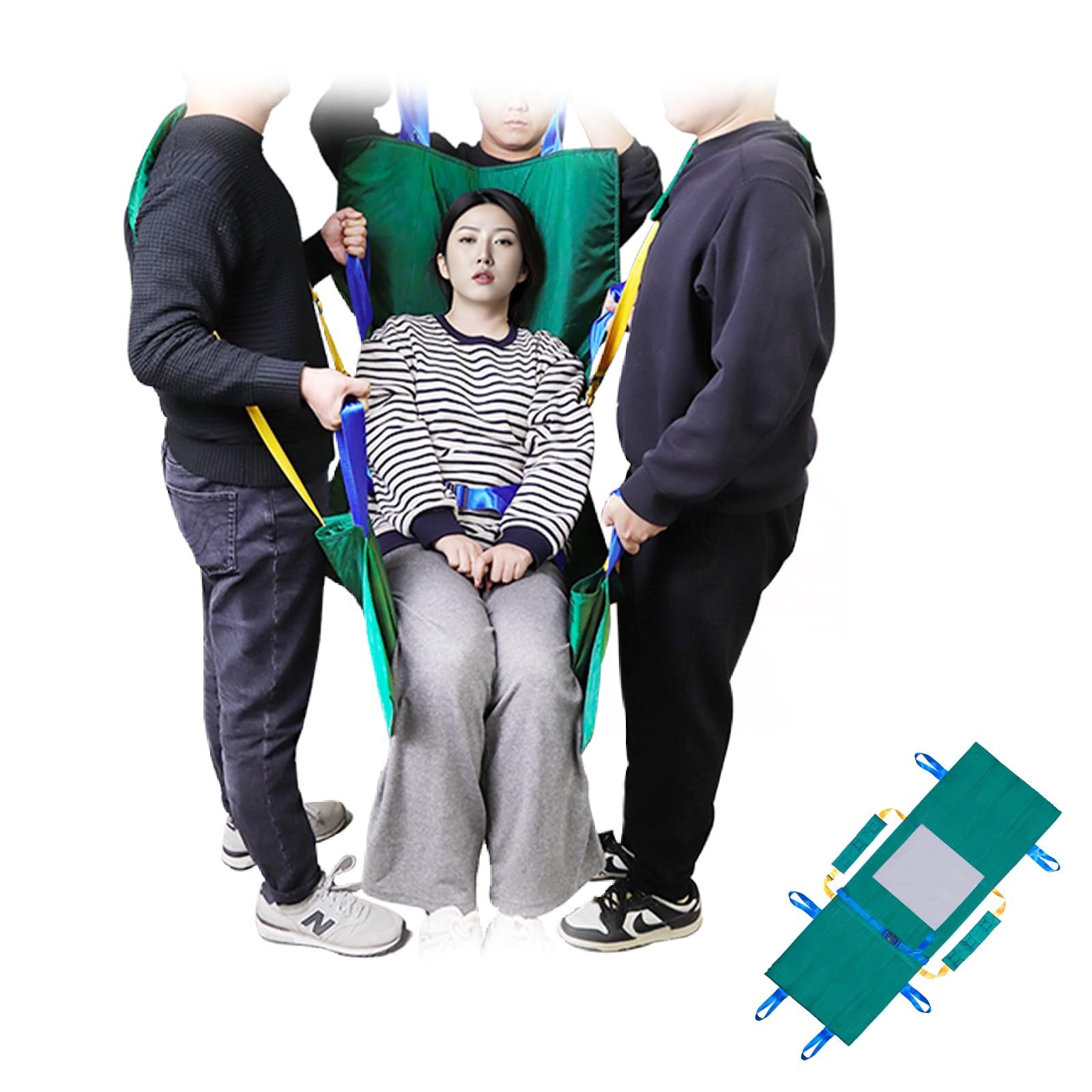 節約 新品 ストレッチャー 布担架 折り畳み オックスフォード素材 肩