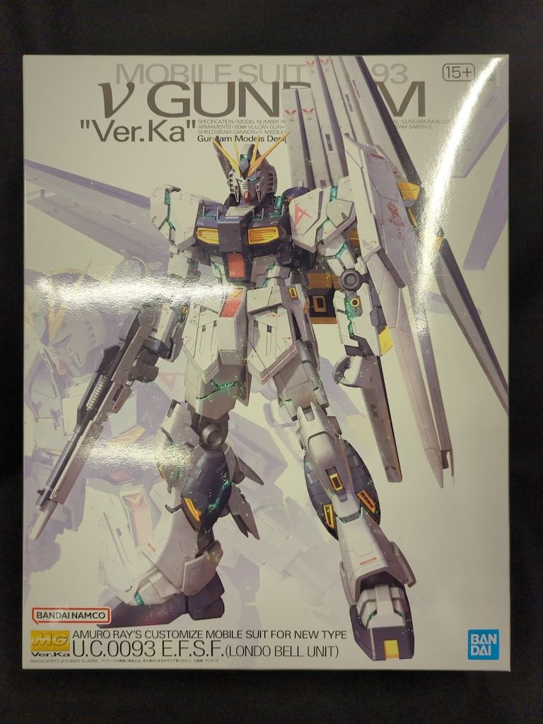BANDAI SPIRITS MG 1/100 バンダイナムコ版 νガンダム Ver.Ka 15+表記 卸売