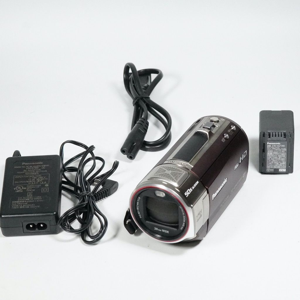 Panasonic パナソニック HC-V720M ブラウン 動作OK 返金保証 /2447