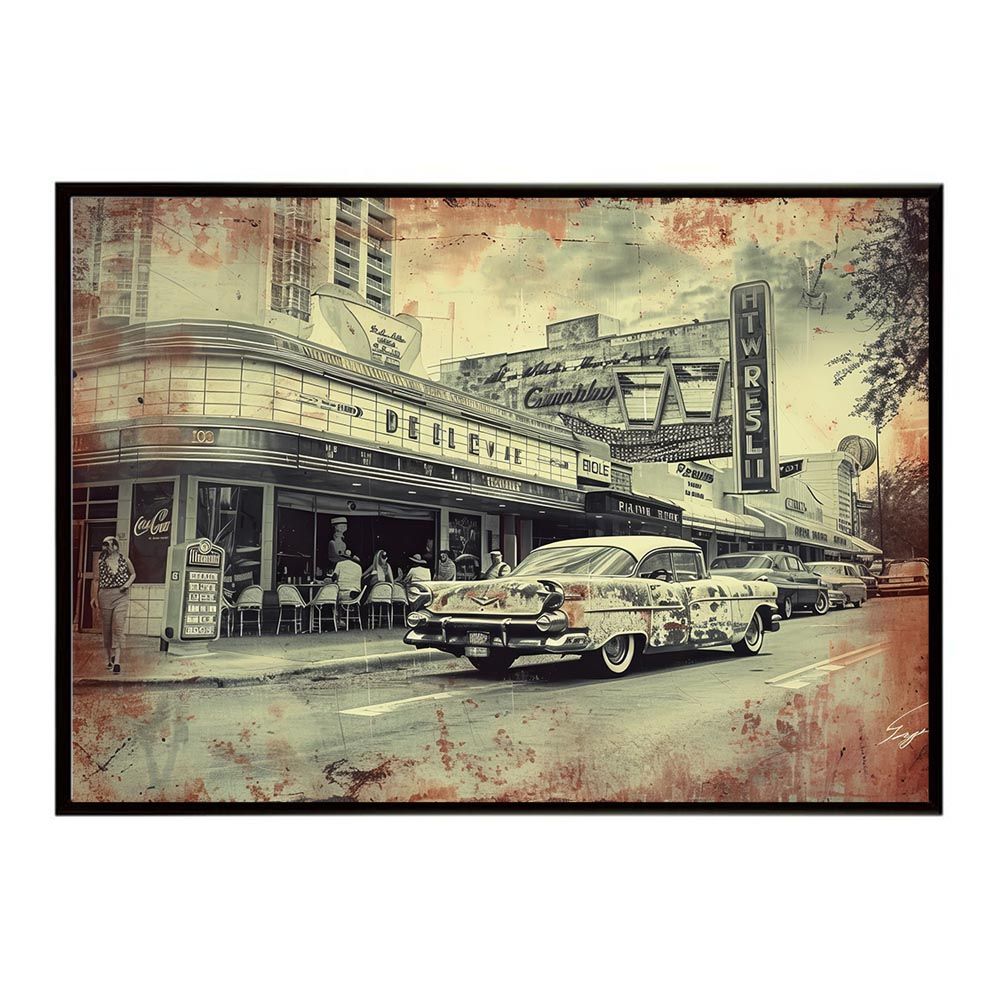 B2サイズ（約51x73cm）】【lh-poster-8412】コンセプトアート レトロ