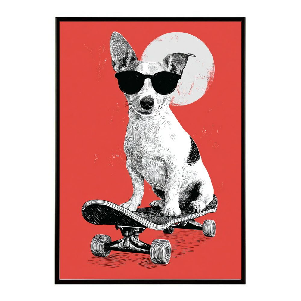 B2サイズ（約51x73cm）】【lm-poster-1939】【フレーム付き】カラフル