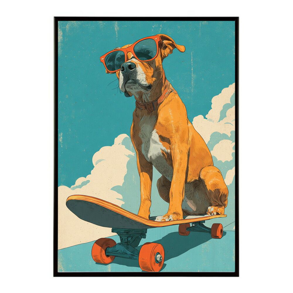 B2サイズ（約51x73cm）】【lm-poster-1883】【フレーム付き】カラフル