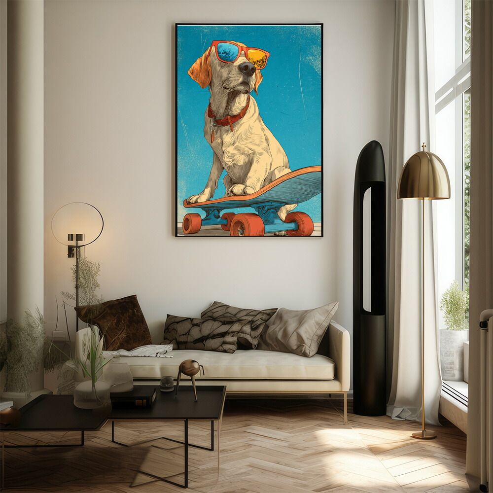 B2サイズ（約51x73cm）】【lm-poster-1906】【フレーム付き】カラフル