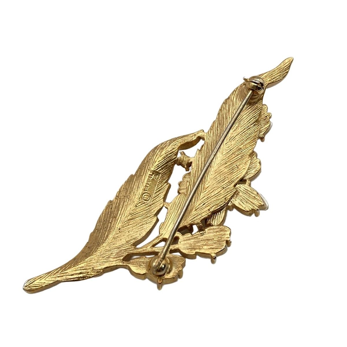 TRIFARI トリファリ ブローチ ヴィンテージ カーネリアン ストーン