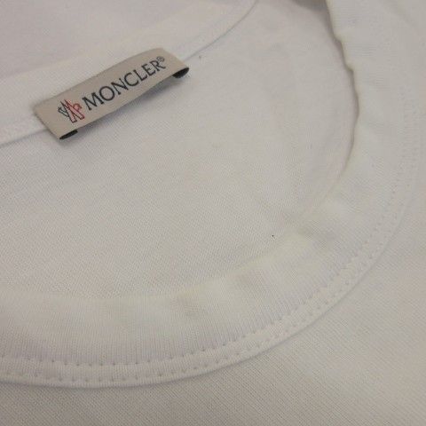 モンクレール MONCLER MAGLIA T-SHIRT ロゴプリントTシャツ クルー
