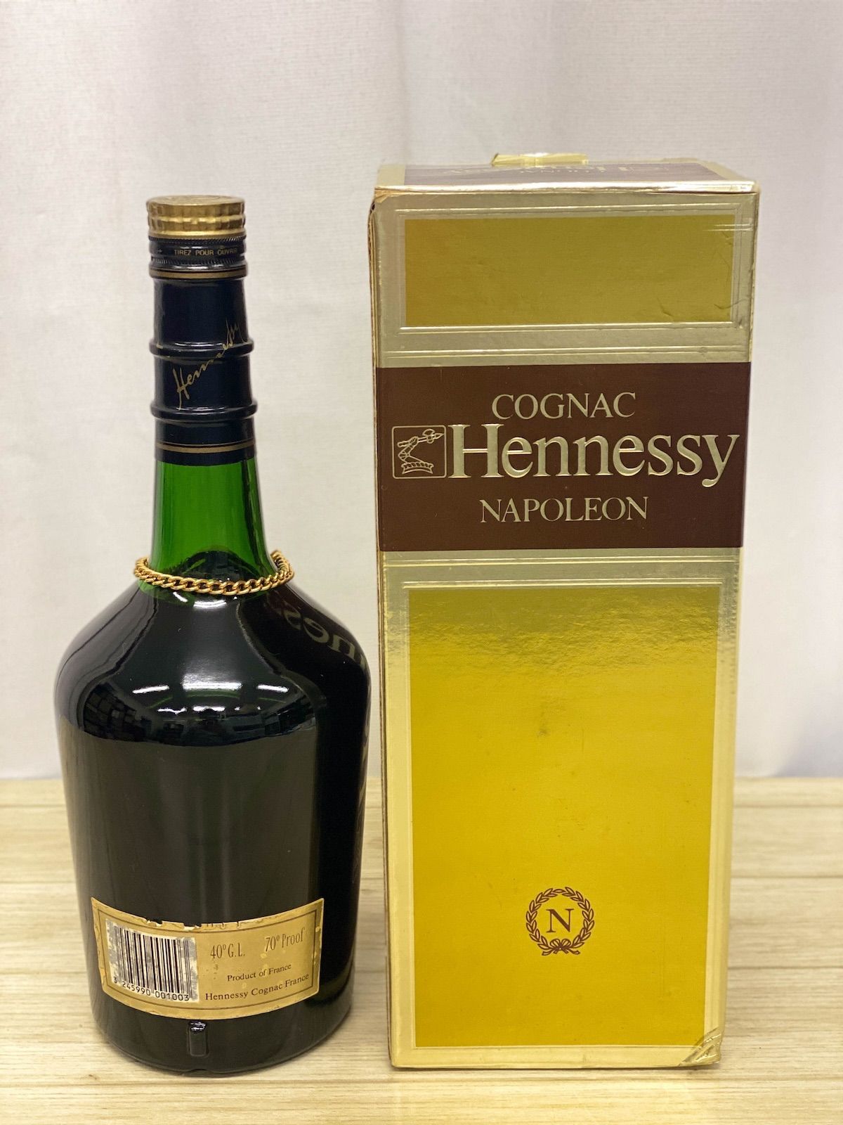 Hennessy ヘネシー ナポレオン ブラスドール 金キャップ 箱付き 同梱可