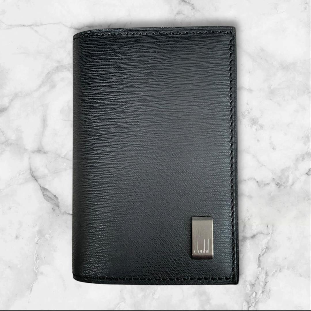 dunhill ベスト ダンヒル 6連キーケース 本革 ブラック 箱カード付