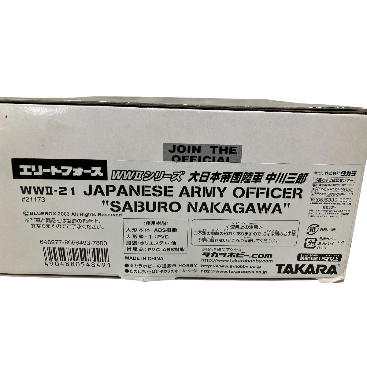 日本軍 陸軍 将校 軍服 ミリタリーフィギュア 中川三郎 中古 パーツ