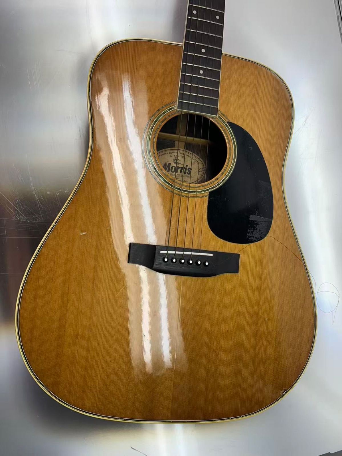 MORRIS W-25 70's ジャパンヴィンテージ 割引 アコースティックギター