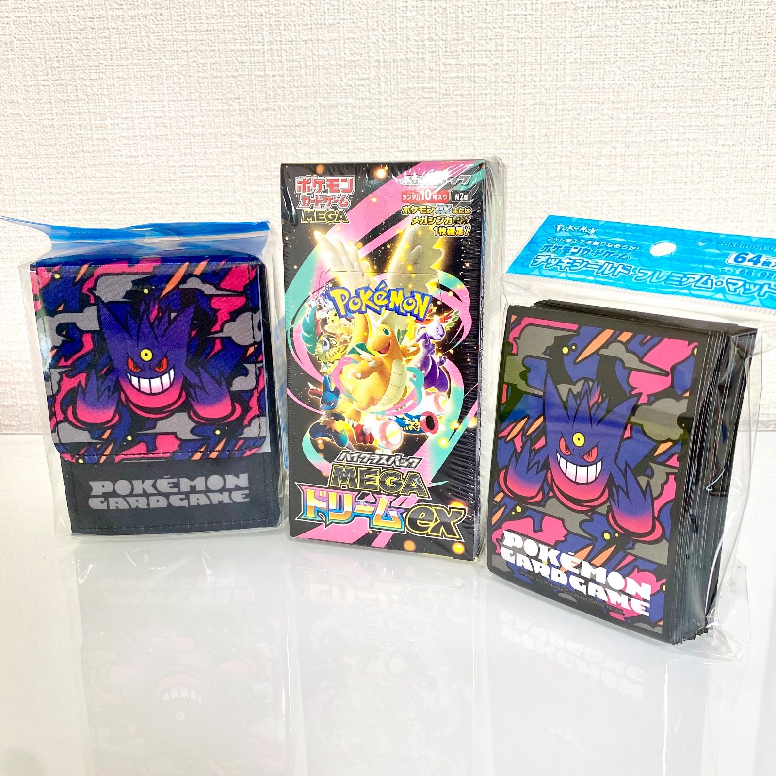 ポケモンカードゲーム メガゲンガー スリーブ デッキシールド 未開封 M