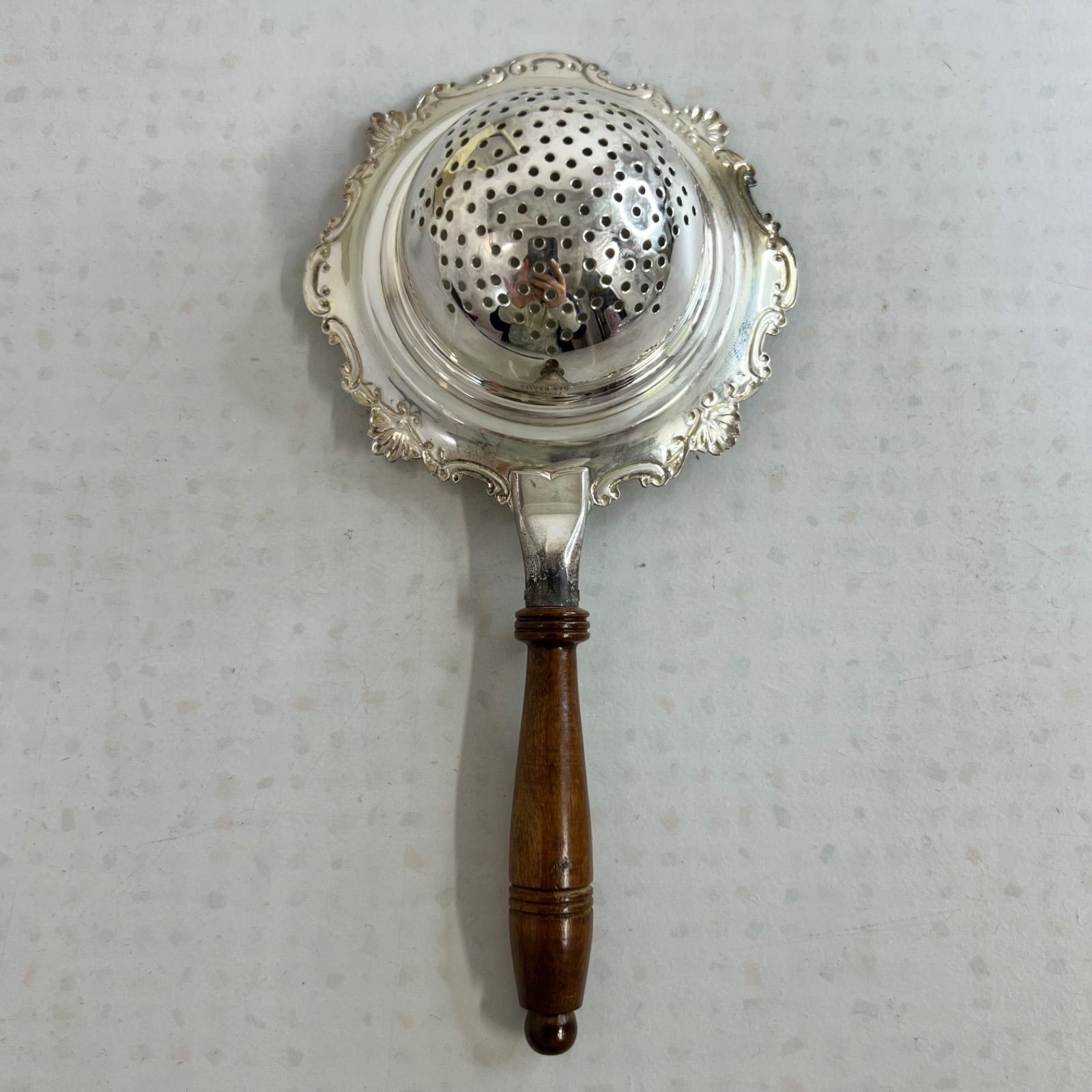 未使用】銀座和光 WAKO ティーストレーナー 銀製品 SILVER970 シルバー