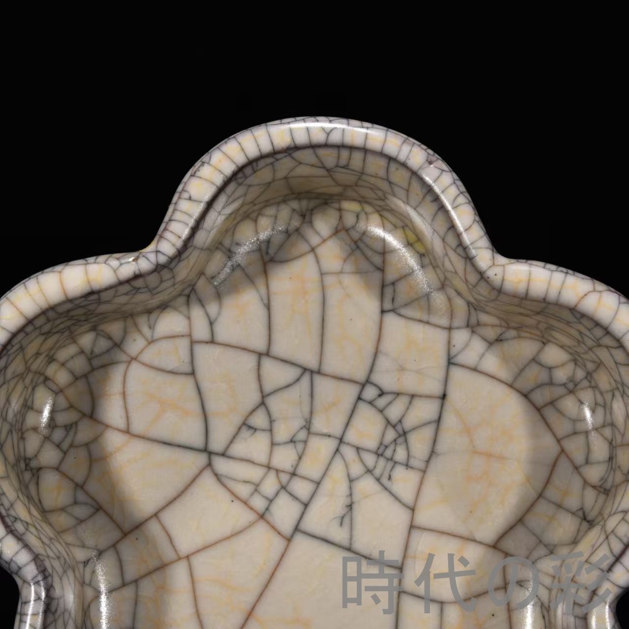 海】南宋官窯青磁 珍品 南瓜形急須 高級木箱付 骨董品 中国美術品 海