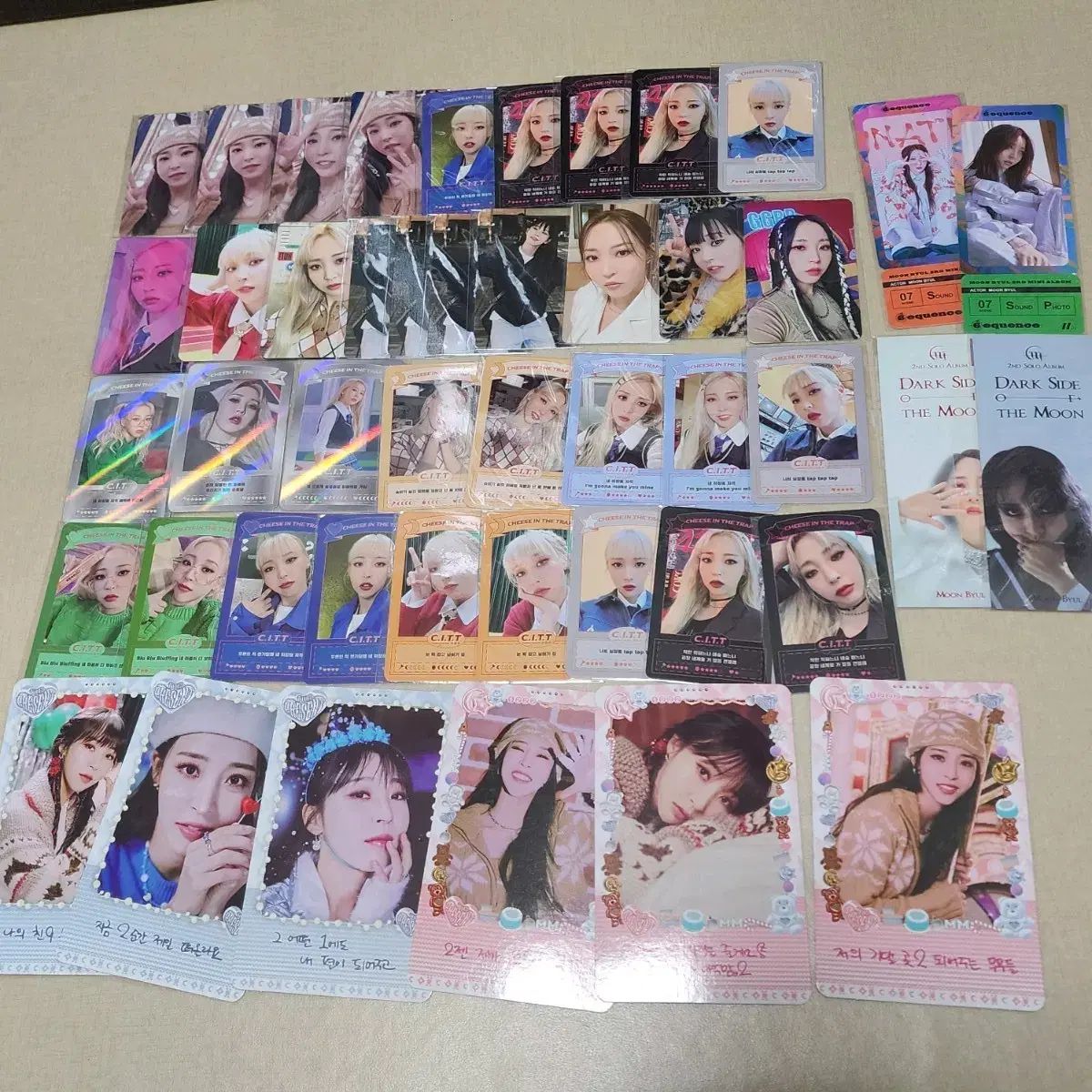 mamamoo ムンビョル 50枚限定トレカ mamamoo ムンビョル 50枚限定