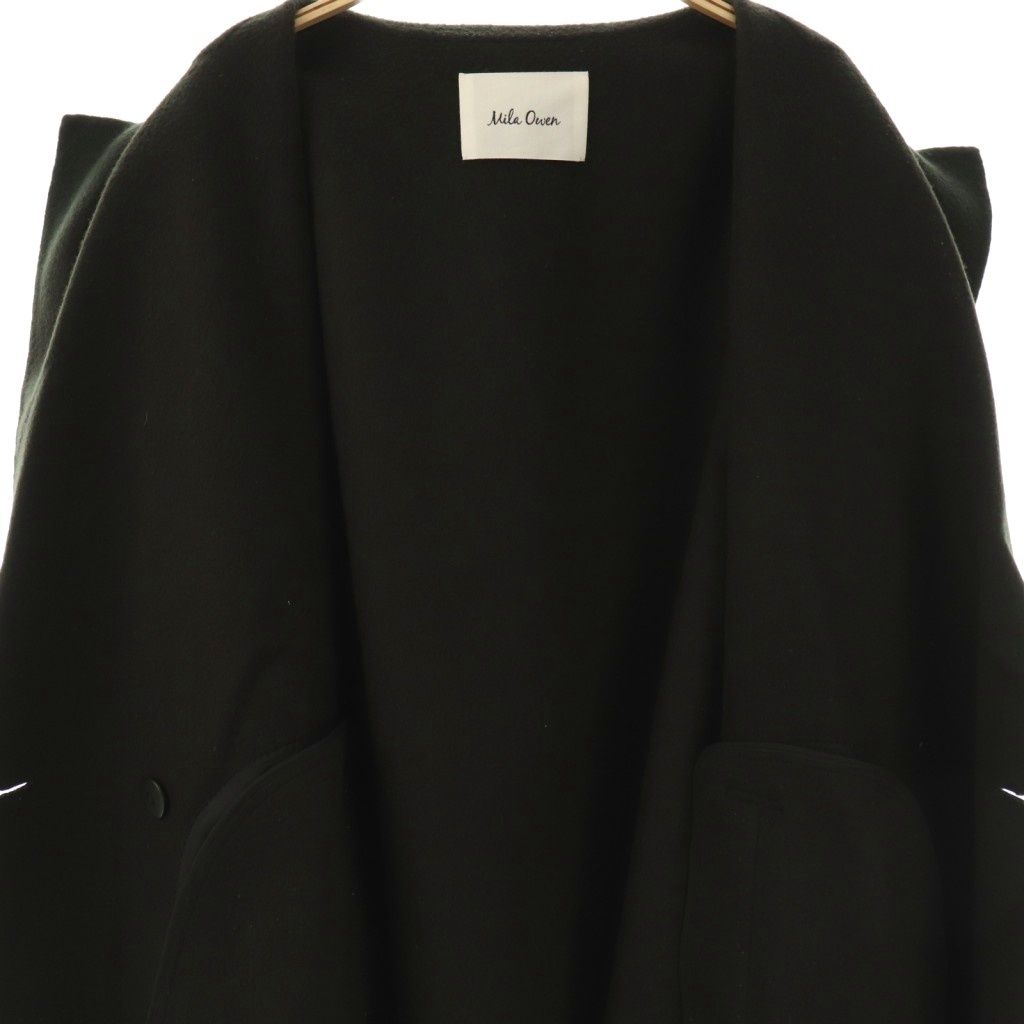 24AW】Mila Owen ワイドシルエットダブルブレストコート