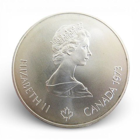 ま*ー様 モントリオール五輪記念 カナダ 1973年 エリザベス2世 10 ま