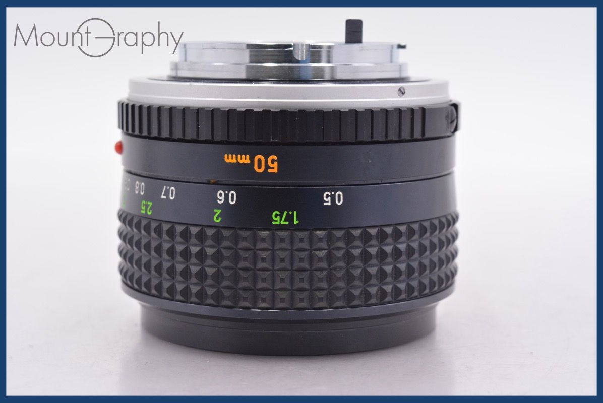 ミノルタ MINOLTA MC ROKKOR-PG 50mm F1.4 前後キャップ付 同梱無料