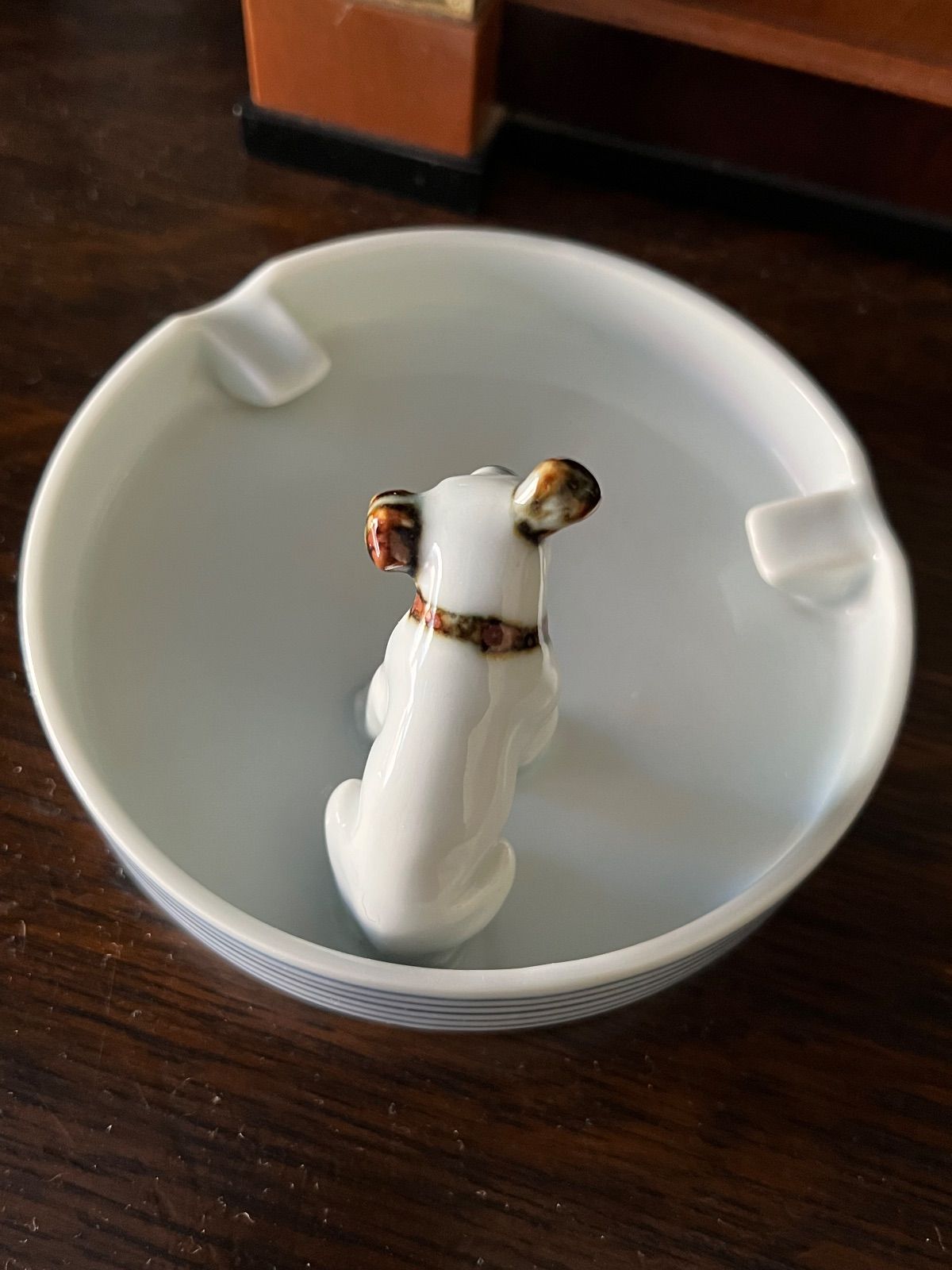 ヴィンテージ 記念品 青龍洞 Victor ビクター犬 ニッパー君 灰皿