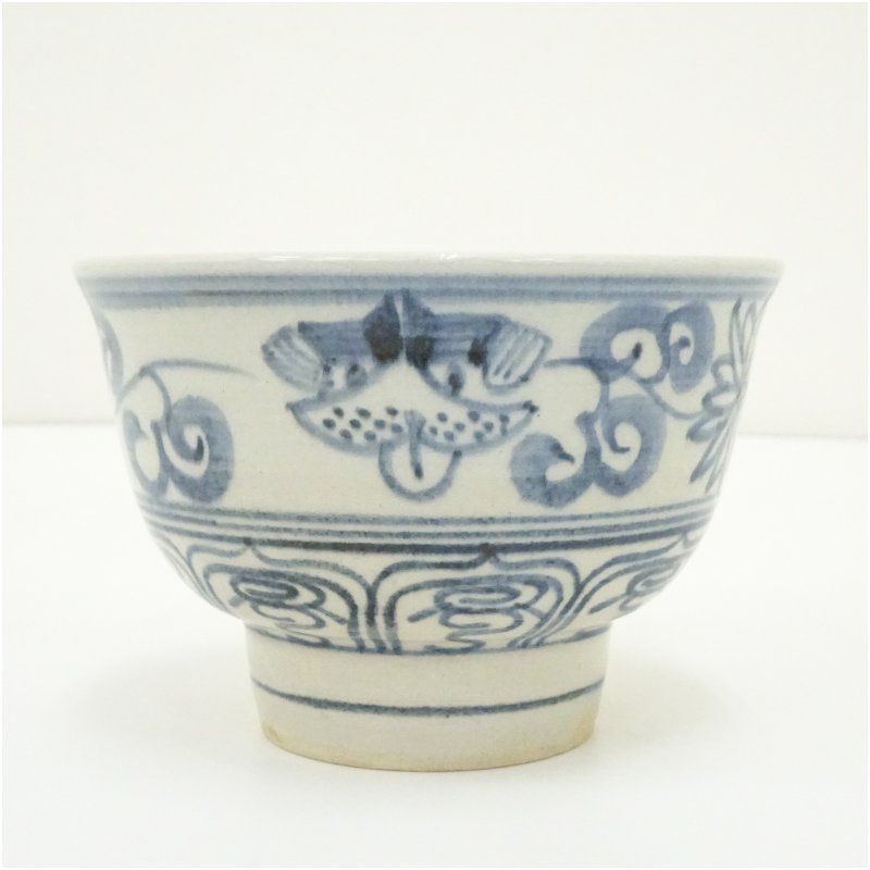 楽山窯造 安南茶碗（共箱） 茶道 抹茶 おしゃれ 抹茶茶碗 抹茶碗 和