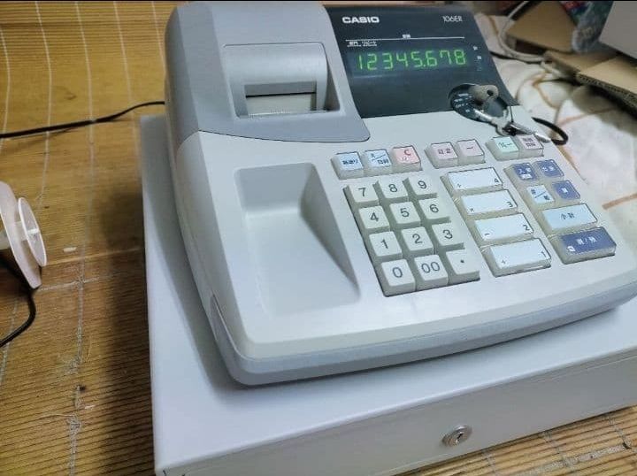 カシオレジスター 106ER 簡単便利特殊 送料込 925777 カシオレジスター