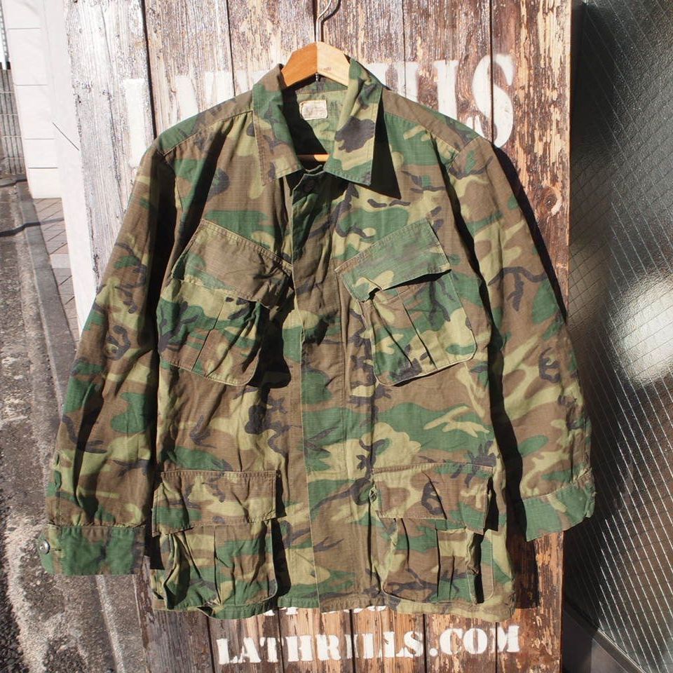 60's Vintage【US ARMY】ERDL Jungle Fatigue Jacket 米軍 実物