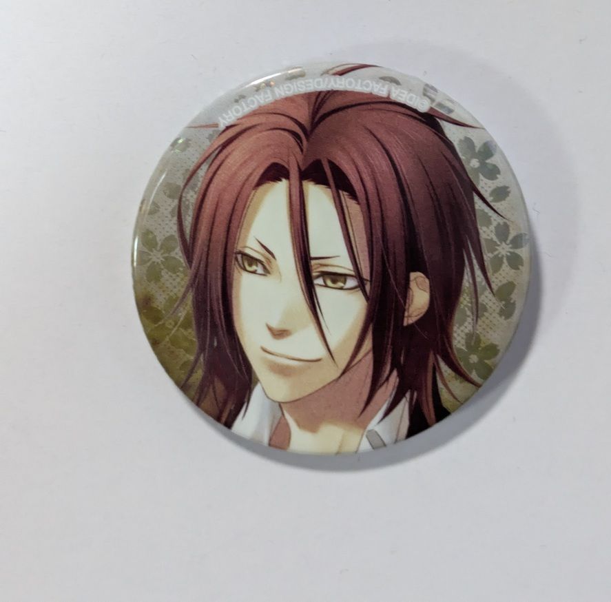 薄桜鬼 オトマ 原田左之助 缶バッチ 薄桜鬼 缶バッジ 原田左之助 風間