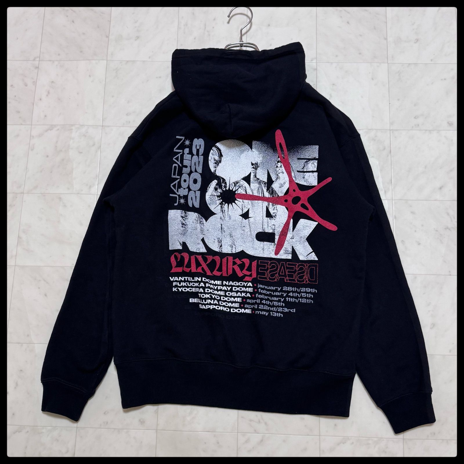ONE OK ROCK 2023 LUXURY DISEASE ツアーパーカー L - メルカリ