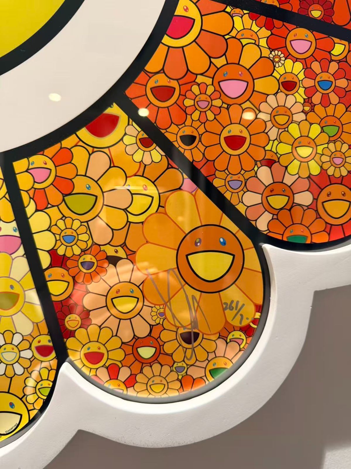 村上隆 お花がスパークル！ エディションプリント 300部限定 直筆