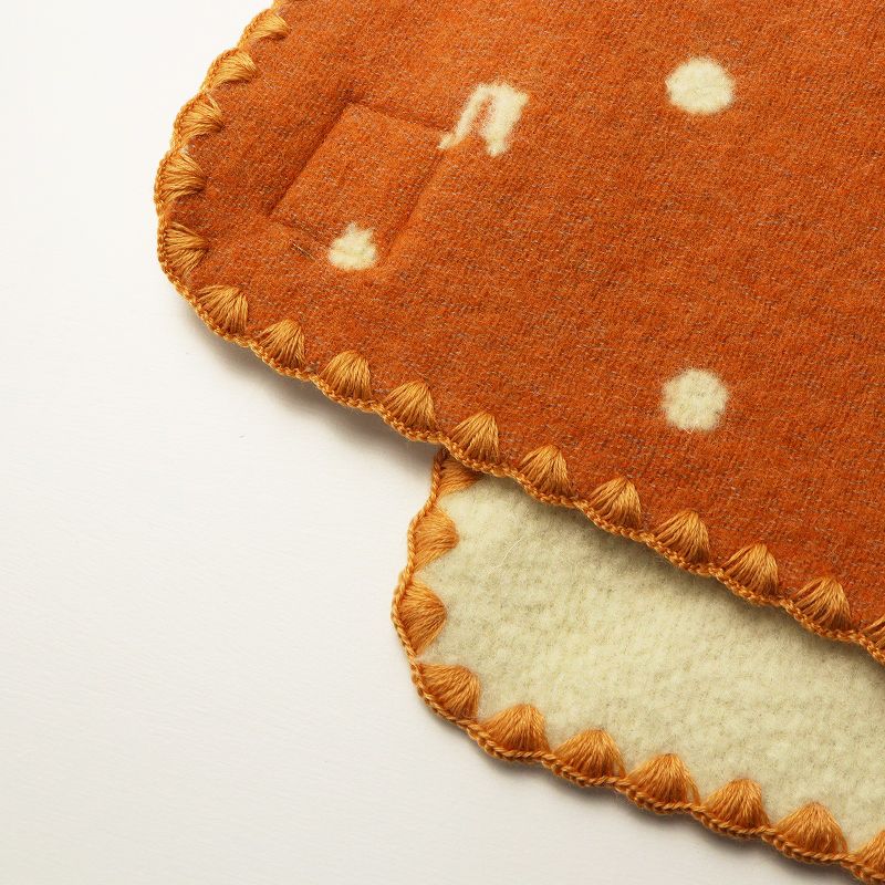 mina perhonen ミナペルホネン ブランケット 蝶 オレンジ 未使用品