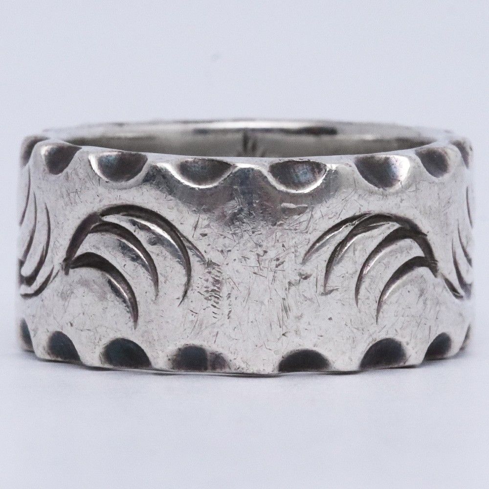 19号 ARIZONA FREEDOM 波模様 花模様 太陽リング シルバー - メルカリ