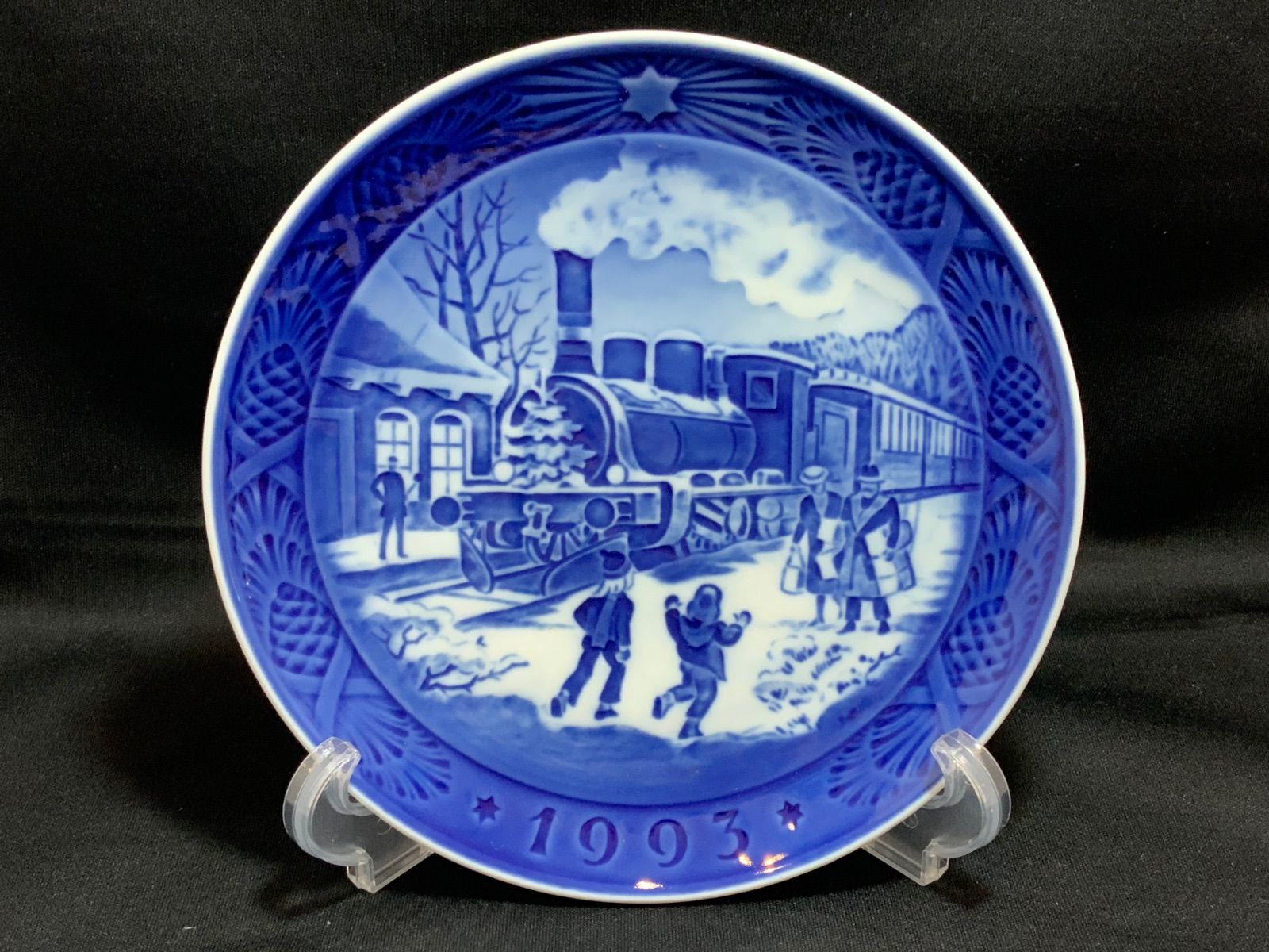 1993年 ロイヤルコペンハーゲン イヤープレート 「クリスマス