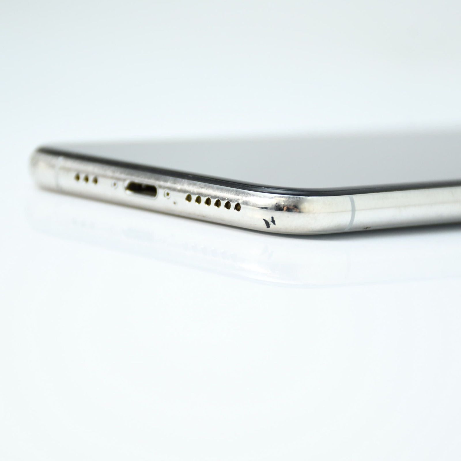 ジャンク品 iPhone Xs シルバー64GB SIMフリー iPhone Xs Silver 64 GB