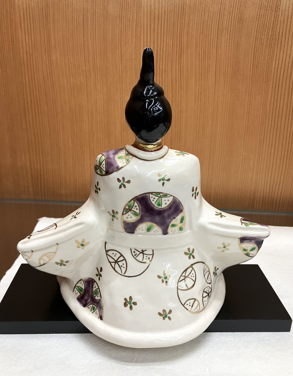 現品限り【京焼 清水焼】藤平陶芸 藤平正文 雛人形 木箱入り＜送料込み