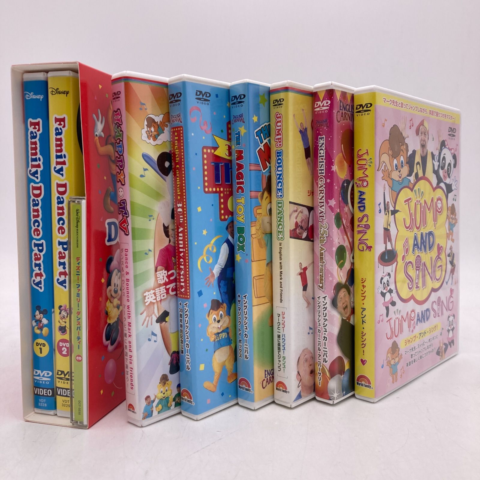 イングリッシュカーニバル DVD6枚セット ＆ ファミリーダンス