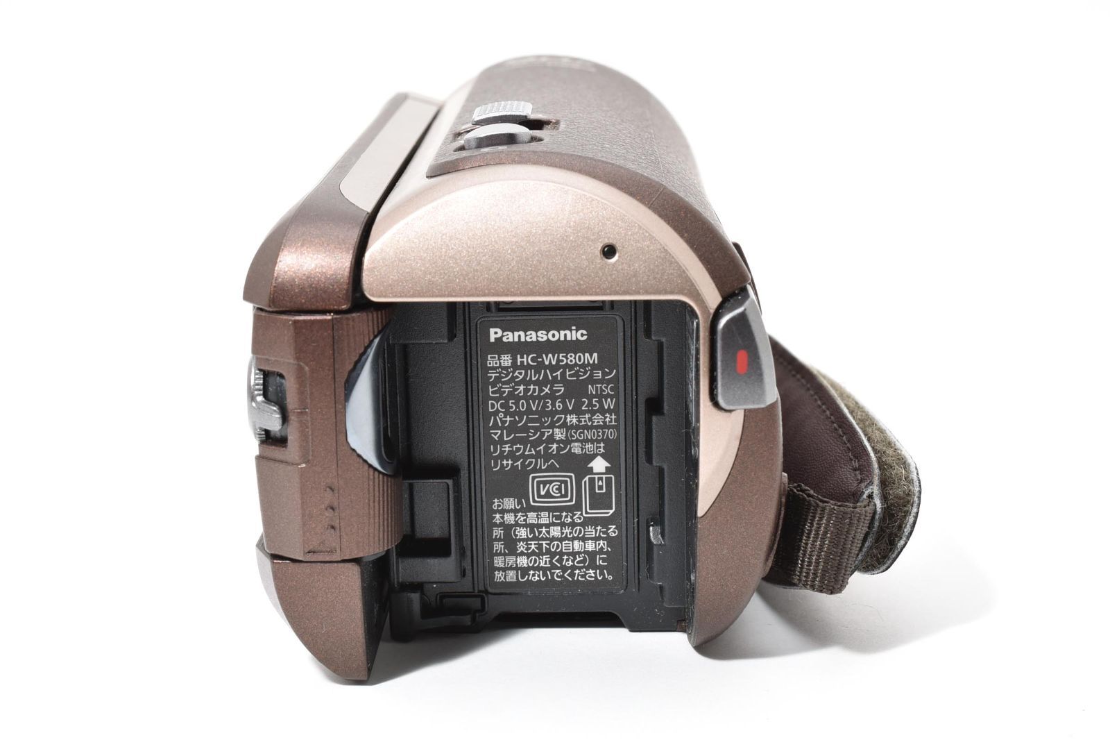 Panasonic パナソニック HC-W580M ブラウン /2661 動作OK 返金保証