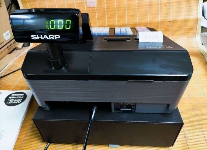 シャープレジスター XE-A407 PC連携売上管理 上位機種 444777 - メルカリ