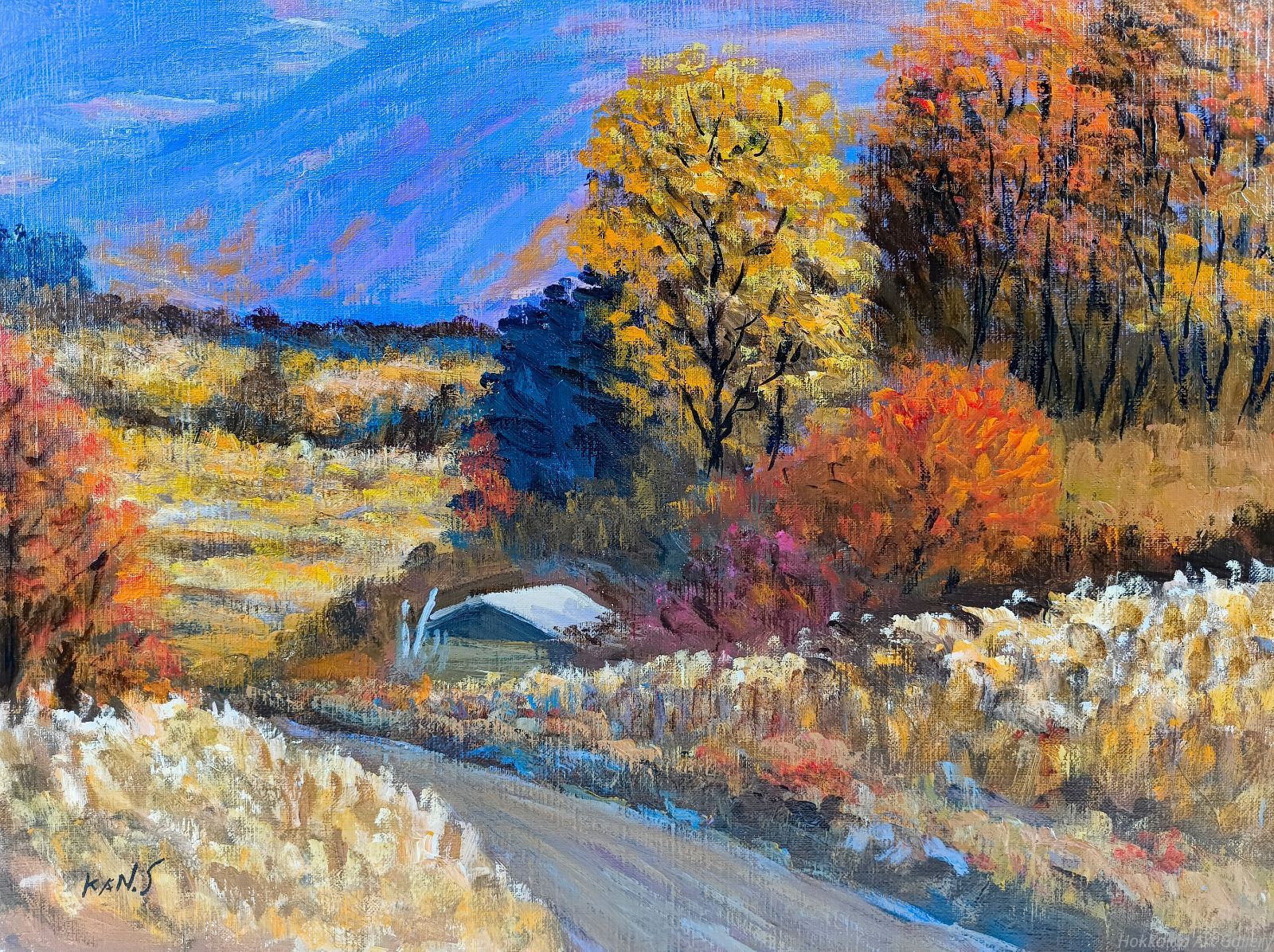 桜井寛 「ニセコ山麓」 油絵・油彩画 絵画 - メルカリ