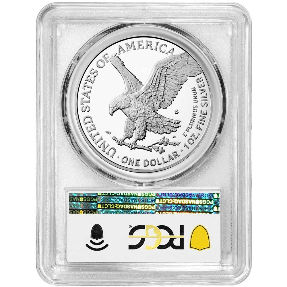 2022-S プルーフ 1ドル アメリカン シルバー イーグル PCGS PR70DCAM