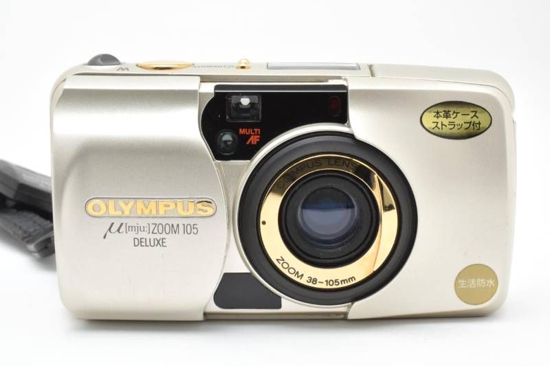 実用光学美品】Olympus オリンパス μ[mju:] ZOOM 105 DELUXE