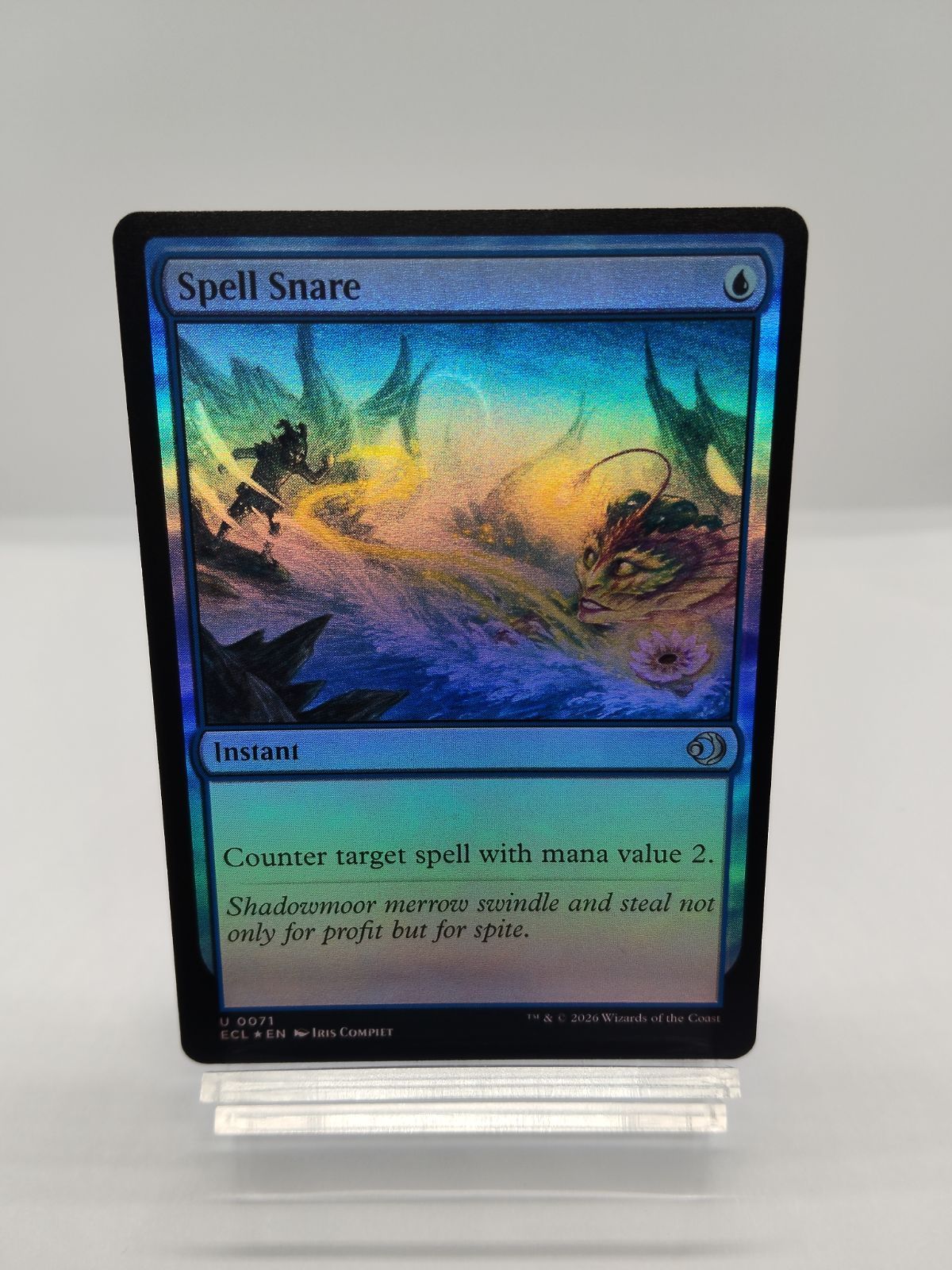 MTG】Foil 英語 呪文嵌め ローウィンの昏明 / Spell Snare EcL / 呪文