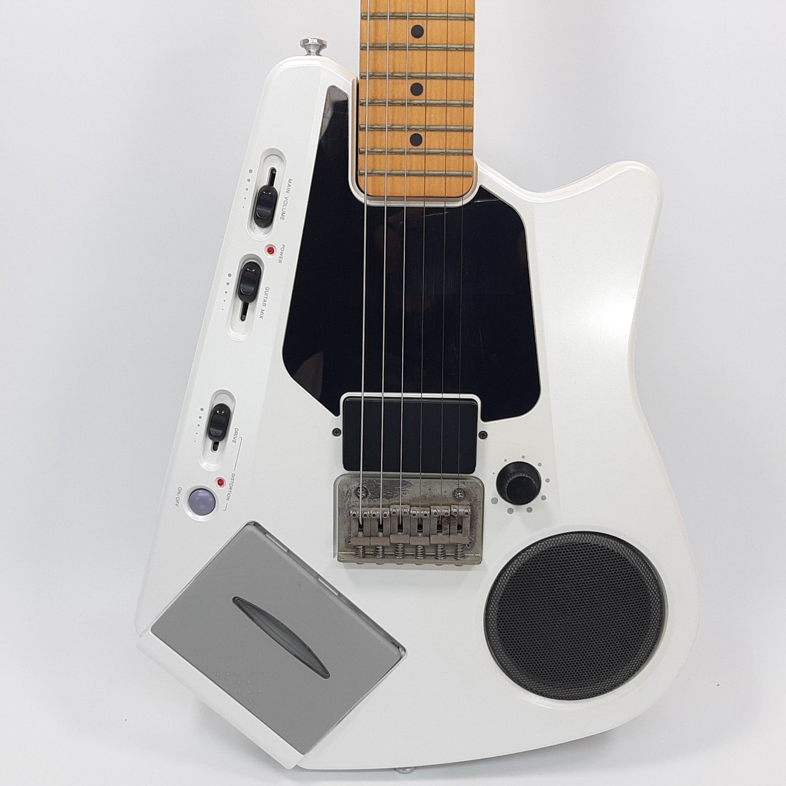 CASIO EG-5 エレキング アンプスピーカー内臓 エレキギター ホワイト