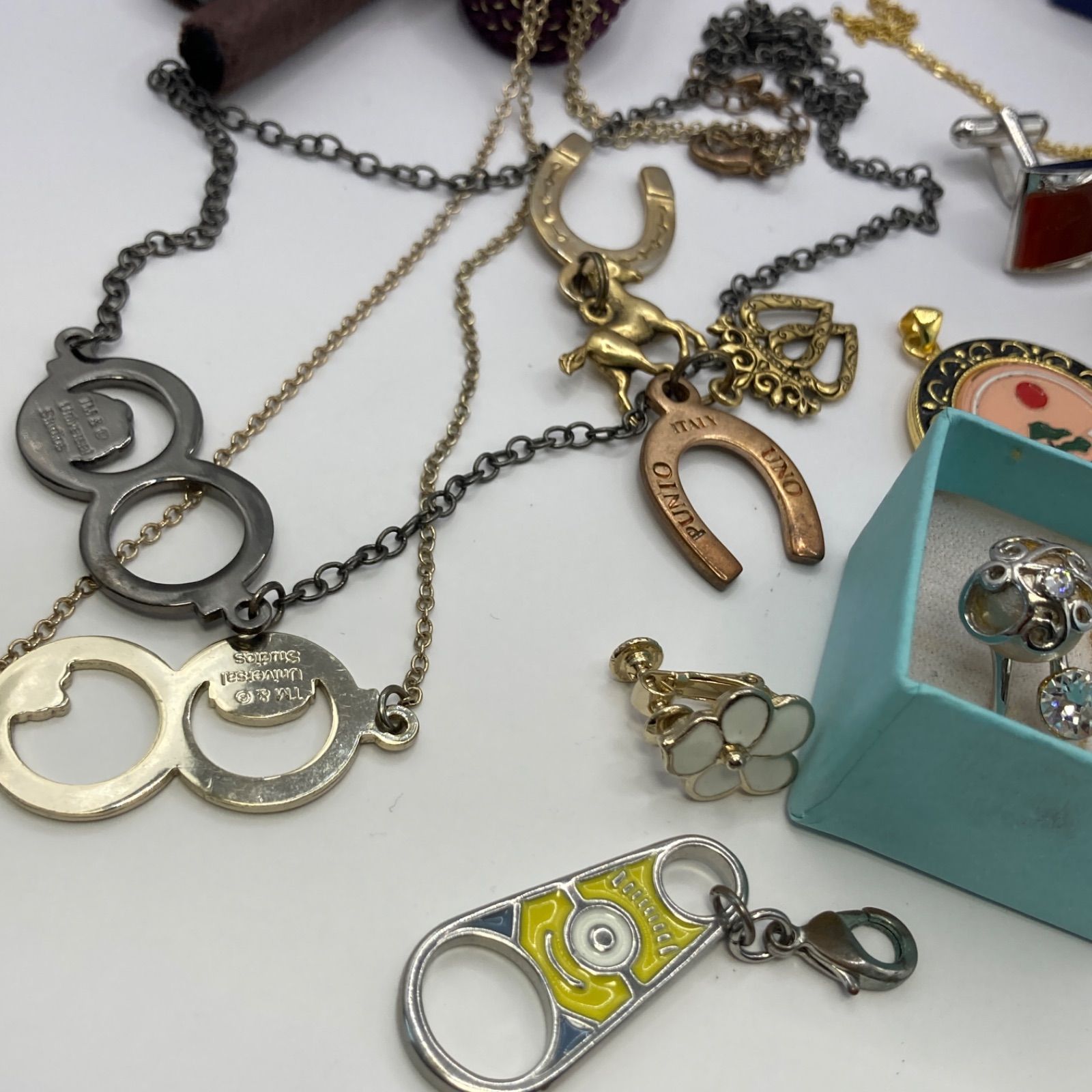 332g】遺品整理 大量まとめ アクセサリー ブランド 貴金属 セリーヌ