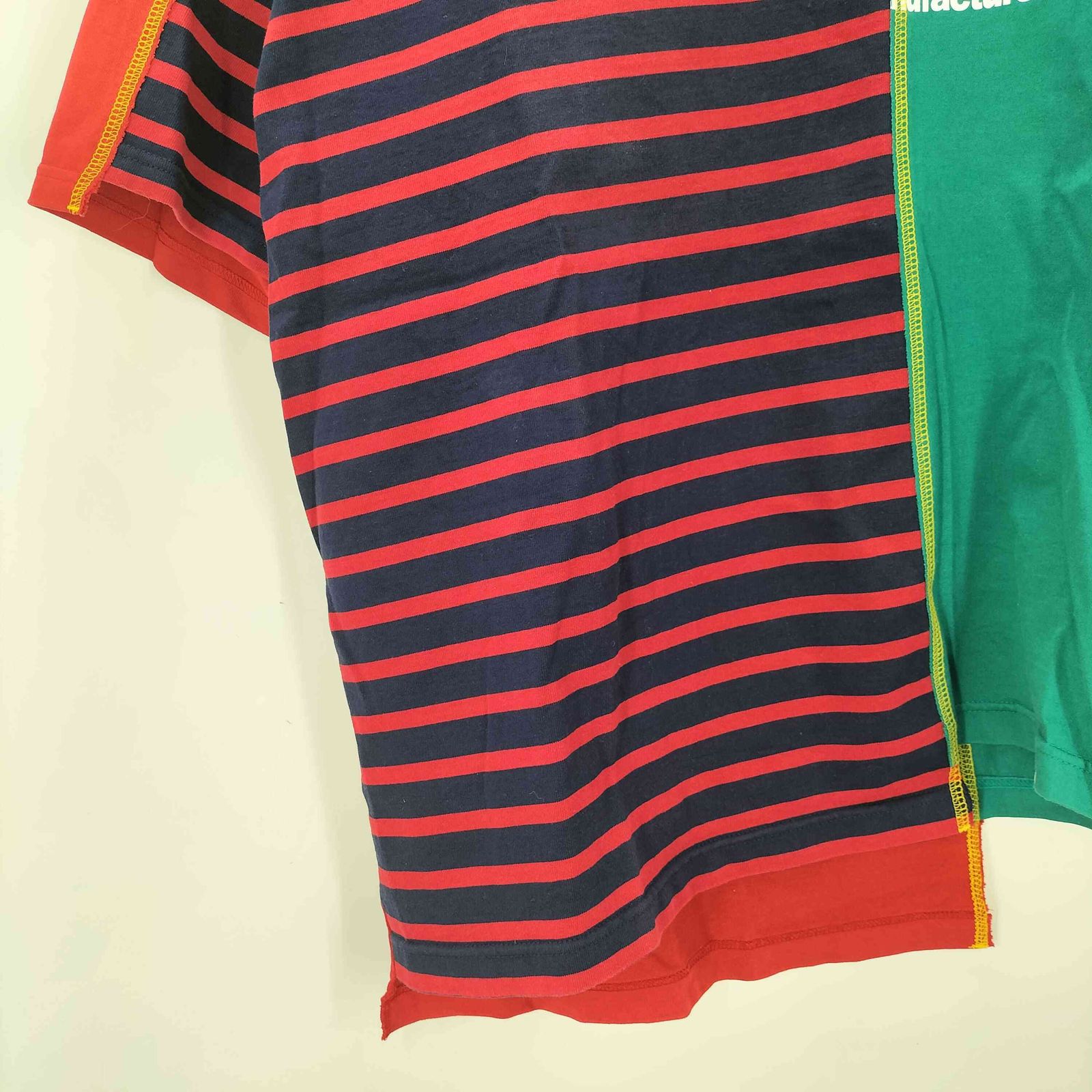 カラービーコン kolor BEACON 20SS Switching Border T-shirt