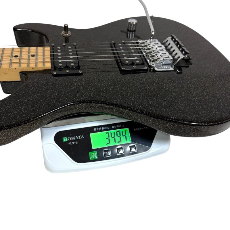 動作品】KILLER SERPENT エレキギター ブラック 音出しOK トレモロ