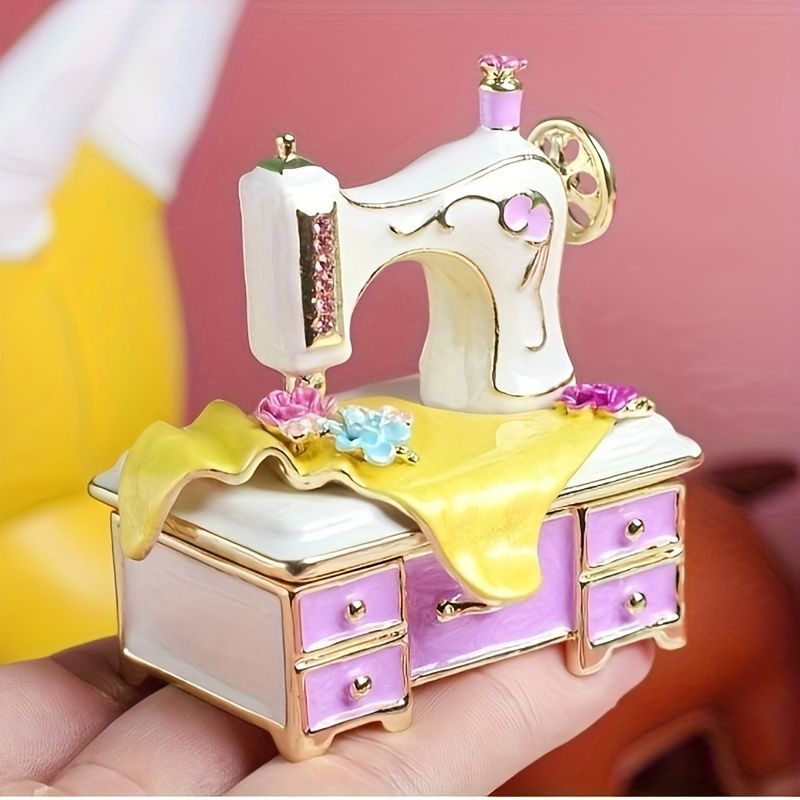 小物入れ 鍵置き 置物 インテリアトレイ オブジェ ミシン型