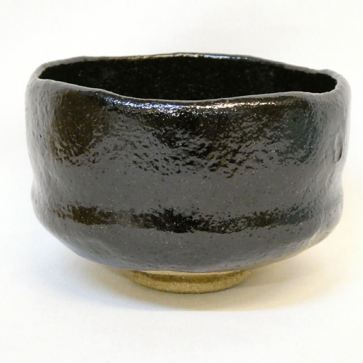 二月の特売品】小川裕起夫（三代小川長楽）作 黒楽茶碗 茶道具 【中古