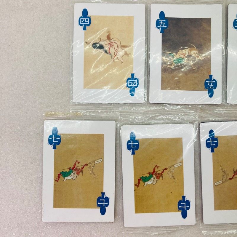 袋未開封品】【袋29枚】【まとめ売り】海洋堂 陰陽妖怪絵巻 トランプ