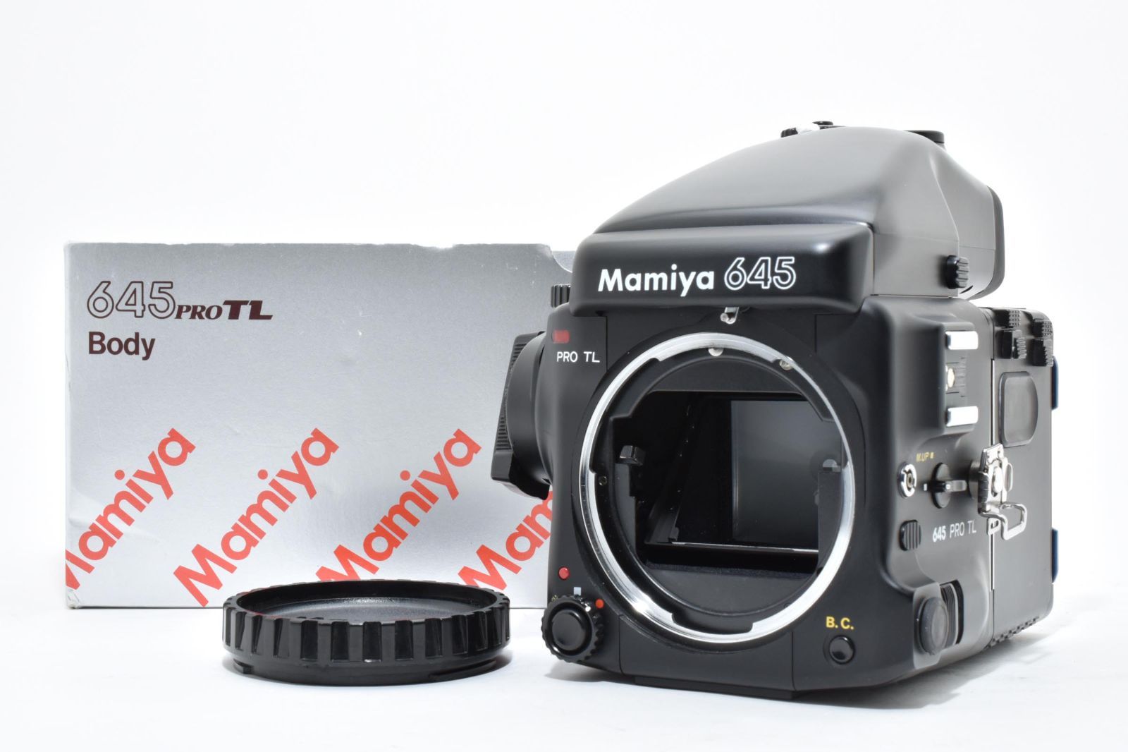 Mamiya 645 PRO TL / AE Finder / 120 Filmback セット マミヤ 中判