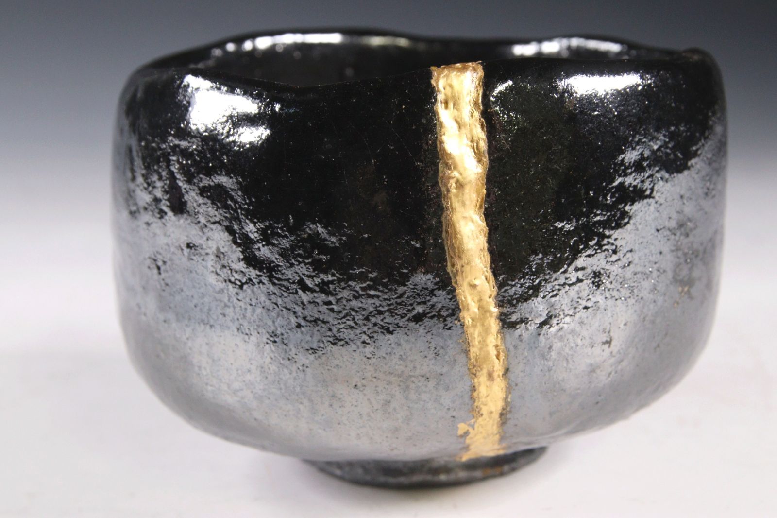 ♢黒楽 抹茶盌 茶道具 美術工芸品 コレクション 骨董品 アンティーク